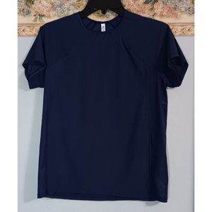 Athleta XXS Blue Ultimate Hybrid Athleisure Stretch Active Gym Outdoor  Top